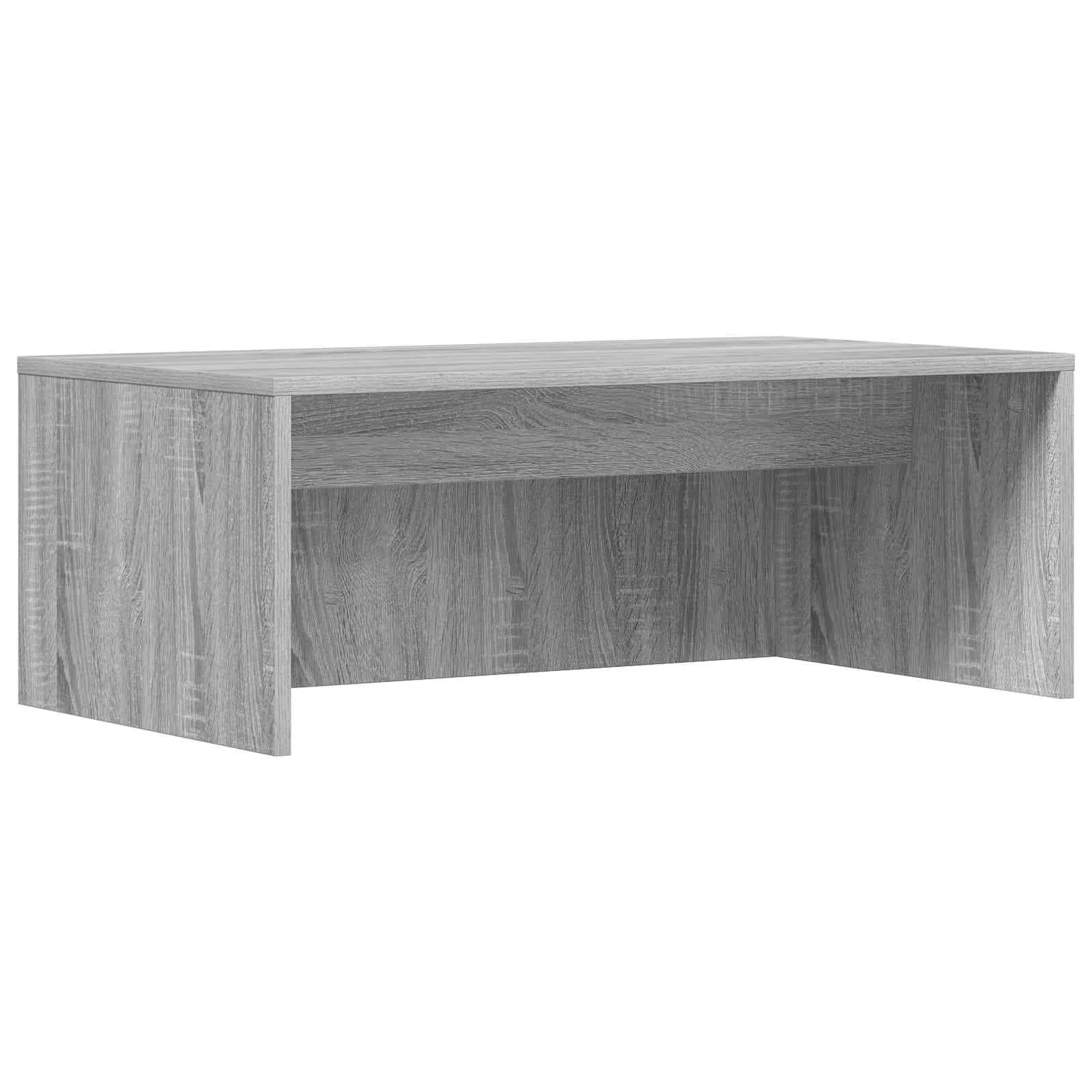 Stenska miza Siva Sonoma Inženirski les 80 x 45 x 30 cm - slika 2