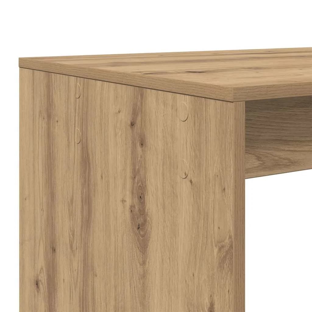Miza Umetni hrast Inženirski les 108 x 55 x 103.5 cm - slika 8