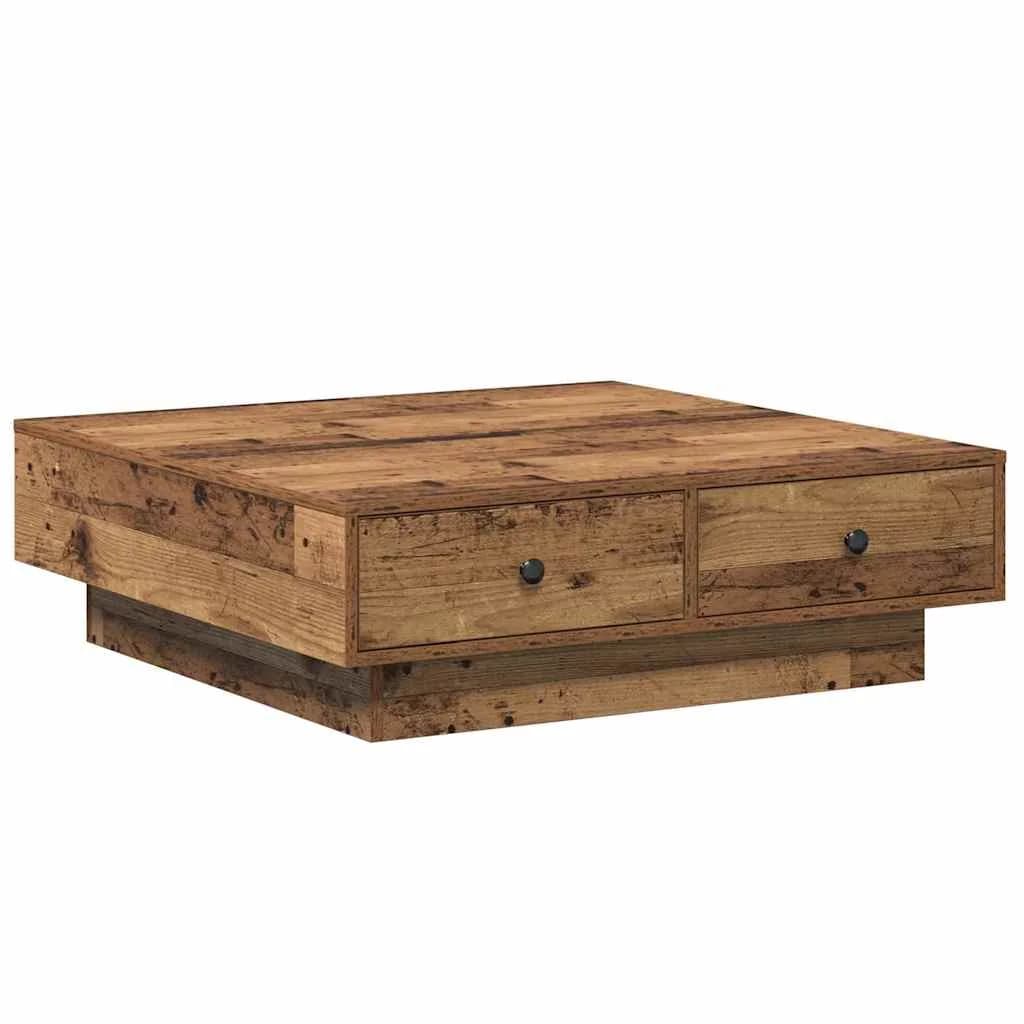 Klubska miza Star les 90 x 90 x 28 cm Inženirski les - slika 2