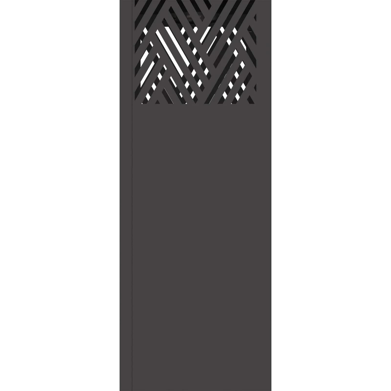 Solarno LED svetilo za pot 2 kos Toplo bela 18 x 18 x 80 cm - slika 11
