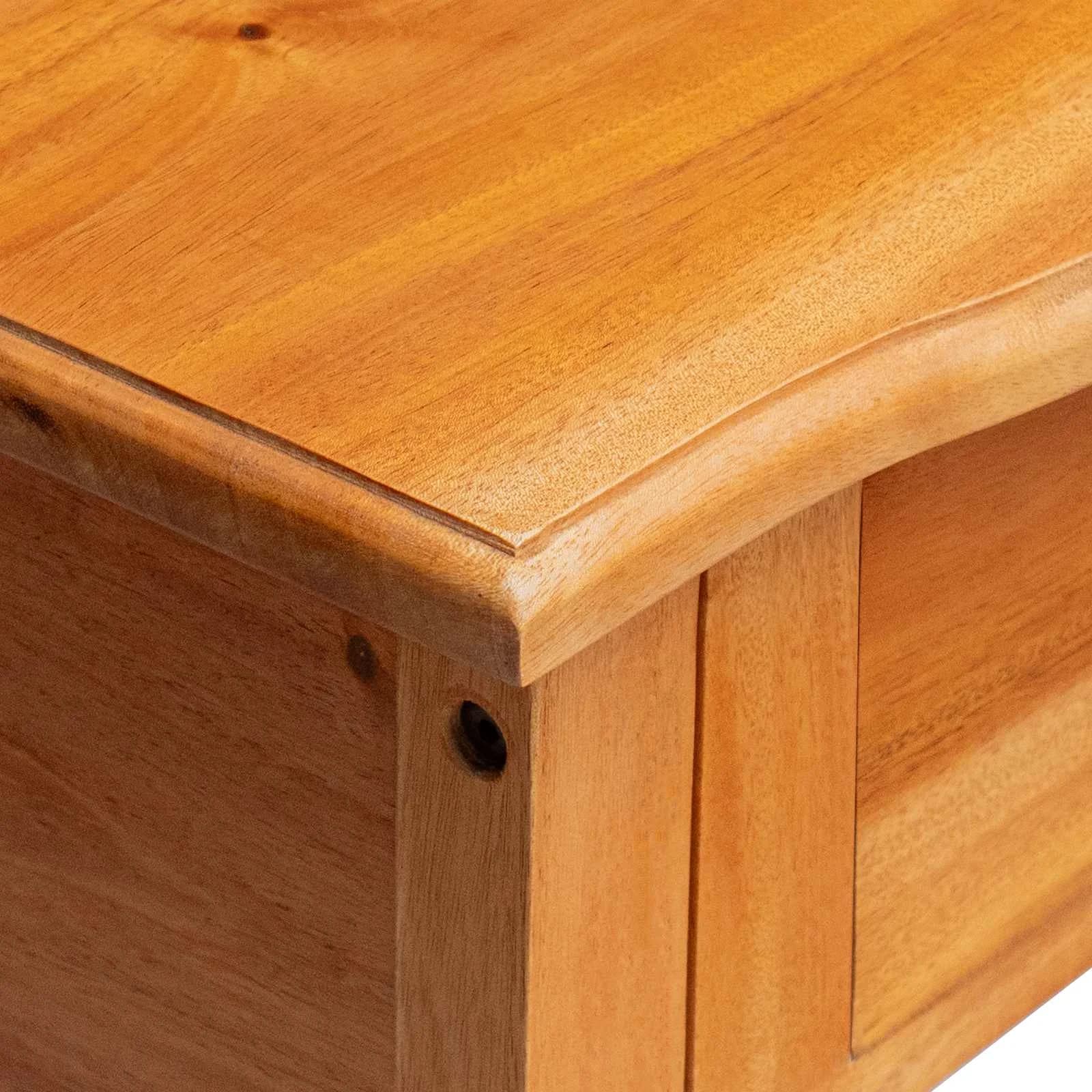 Konzolna miza s predalom Naravna 50,5 x 30 x 75,5 cm - slika 9