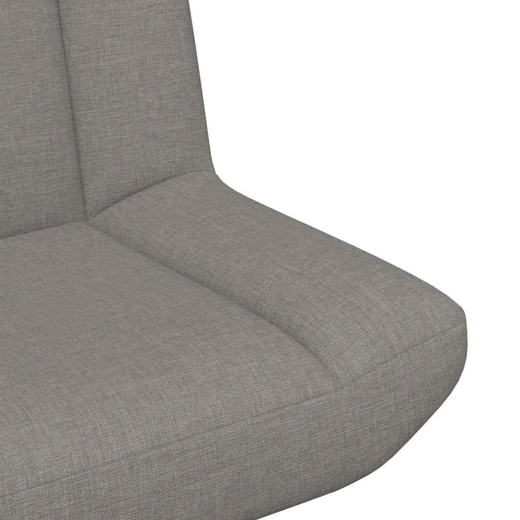 Vrtljiv stol Taupe 63 x 75 x 76 cm blago - slika 7