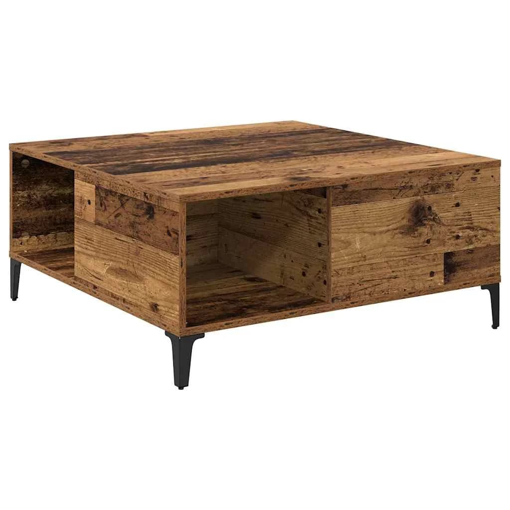 Klubska miza Star les 80 x 80 x 36,5 cm Inženirski les - slika 7