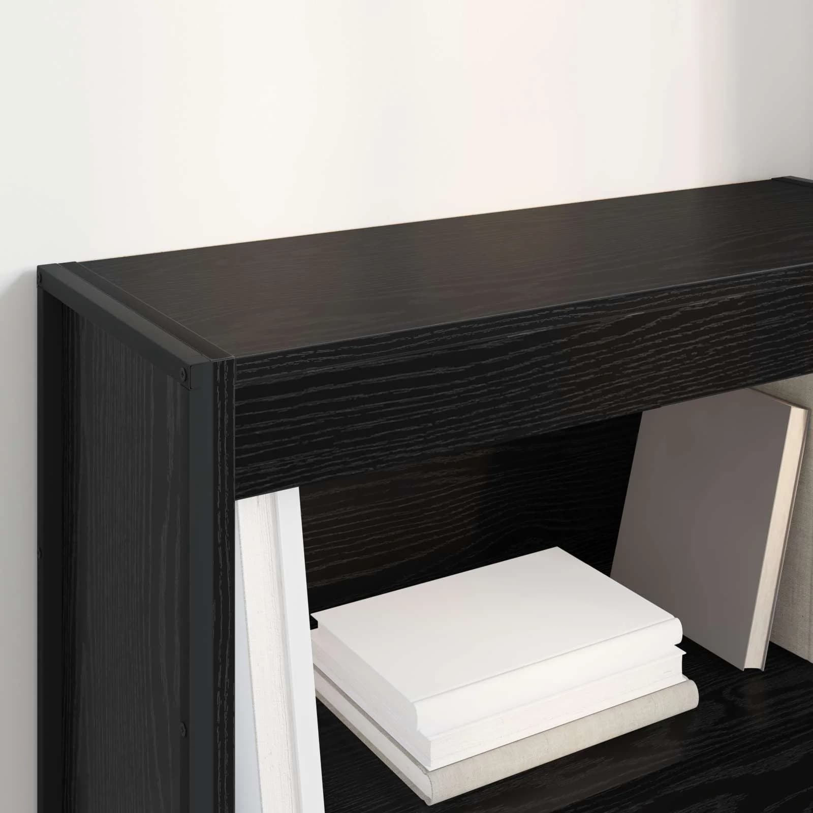 Knjigovni omar 80 x 30 x 86,5 cm Inženirski les Črna Orehovina - slika 4