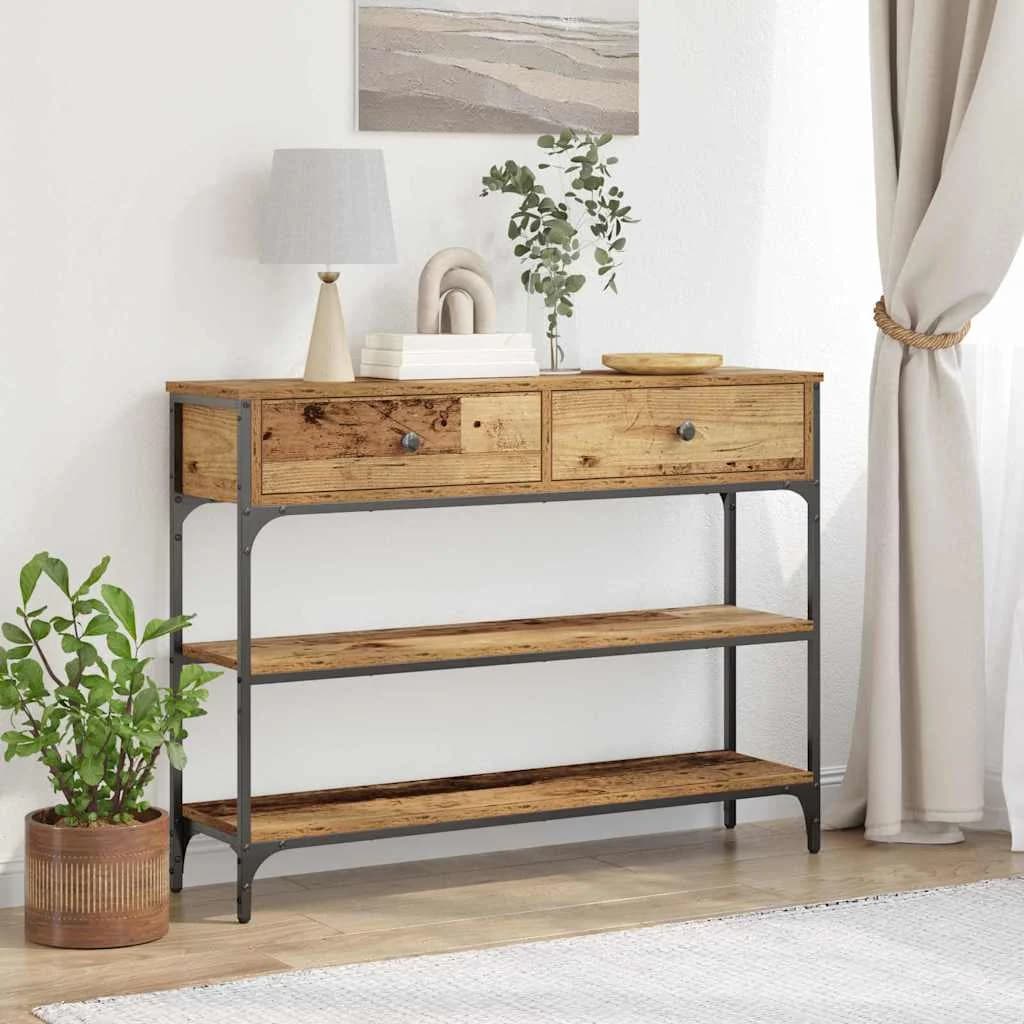 Konzolna miza Star les 100 x 25 x 75 cm Inženirski les
