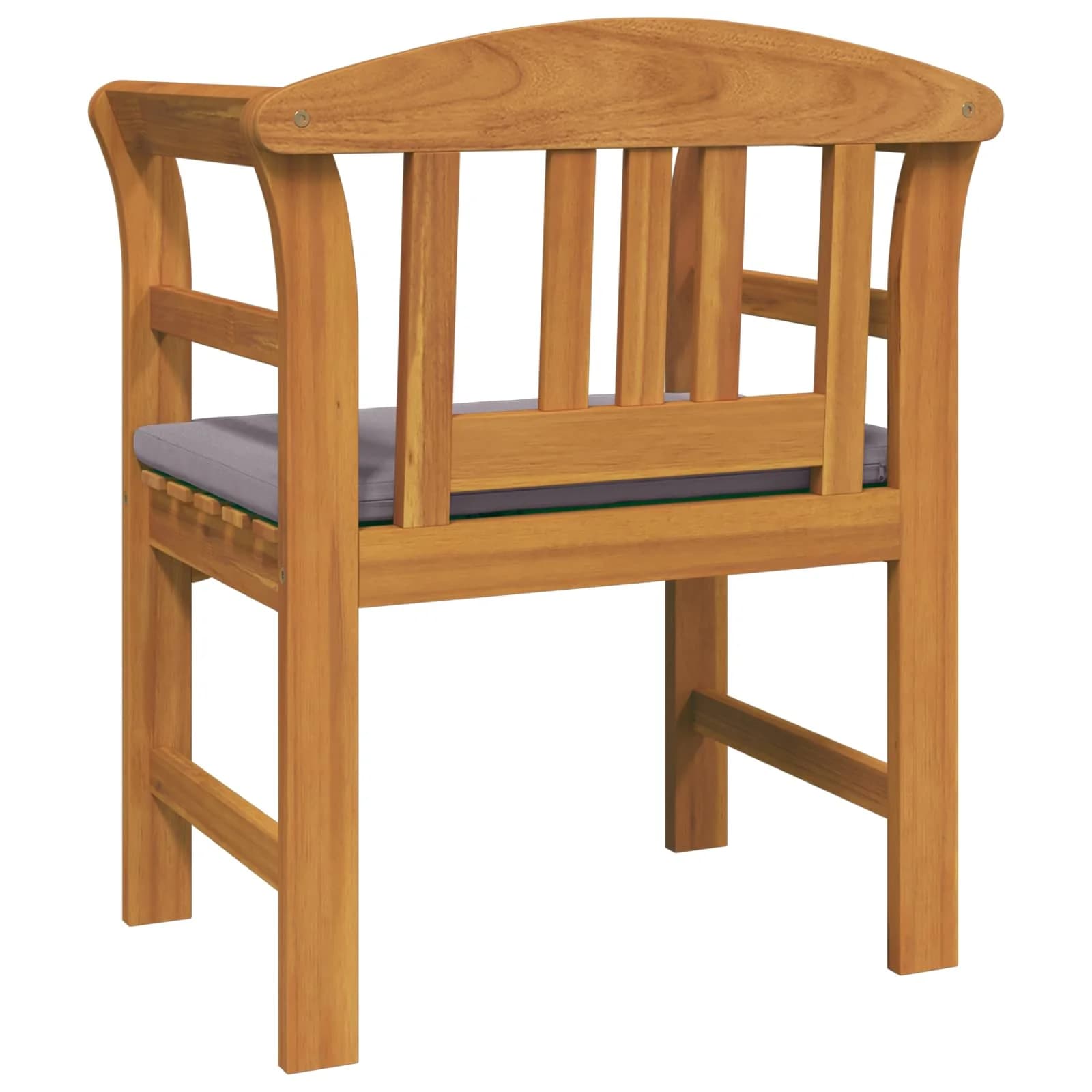 Klop s rozami Naravna 68,5 x 46 x 82,5 cm Masiven les akacije - slika 6