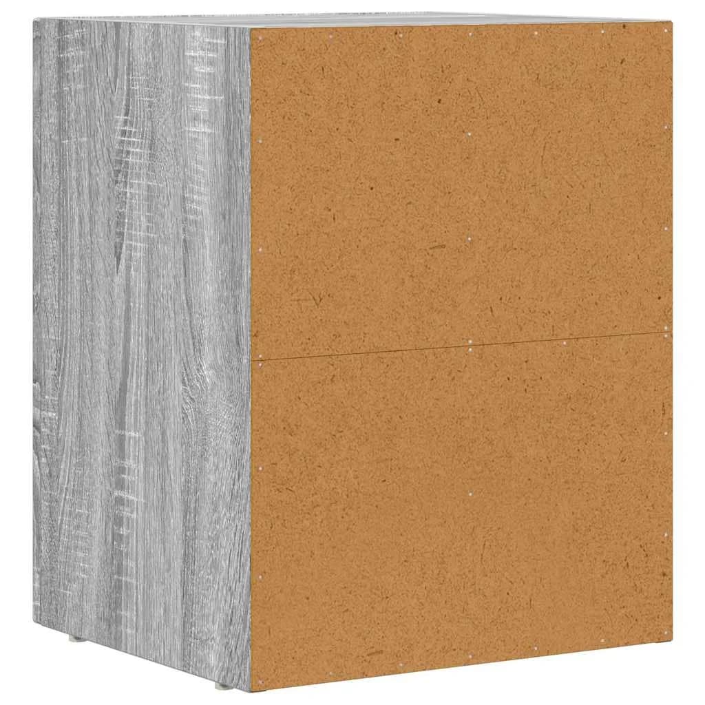 Nočna omarica ELST 2 kos Siva Sonoma 40 x 35 x 50 cm - slika 8