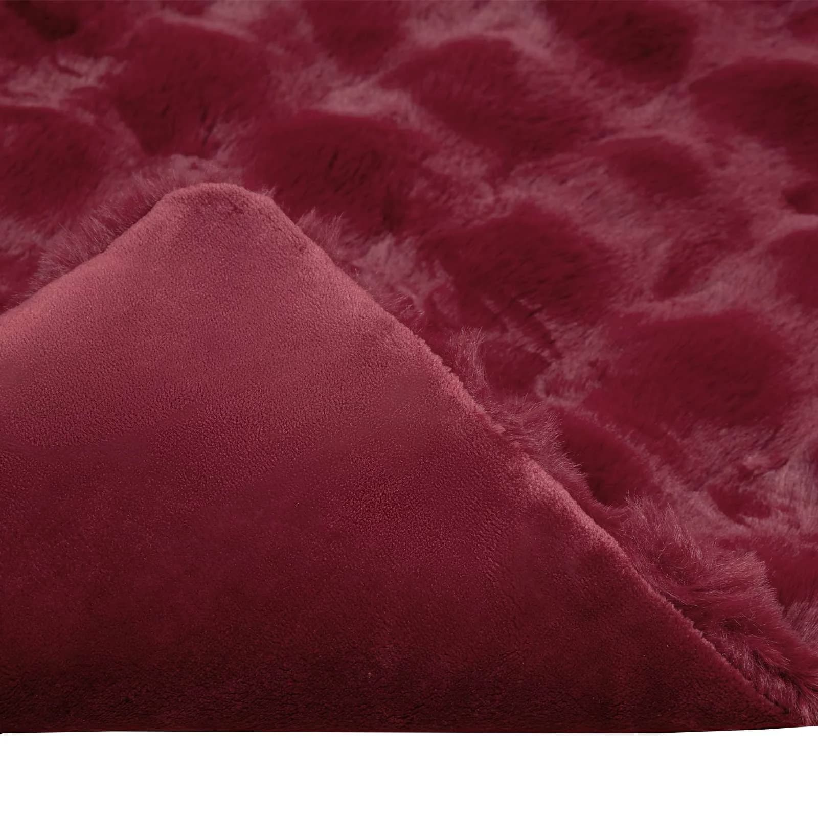 Protizdrsna odeja iz umetnega zajčjega krzna Olite 130 x 150 cm - slika 7