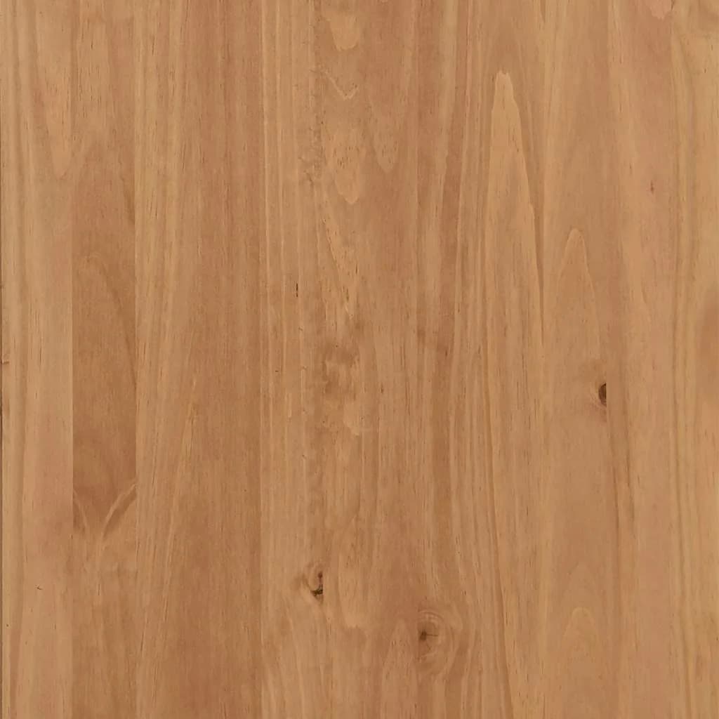 Pisalna miza ASKIM Rjava 95 x 40 x 75 cm Masivno borovo les - slika 10
