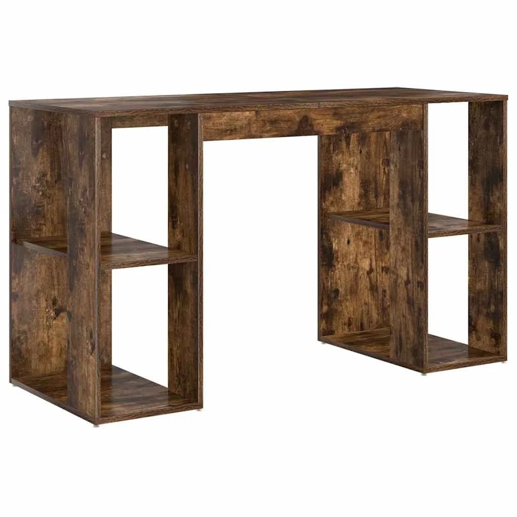 Miza Dimljeni oreh Inženirski les 130 x 50.5 x 75 cm - slika 2