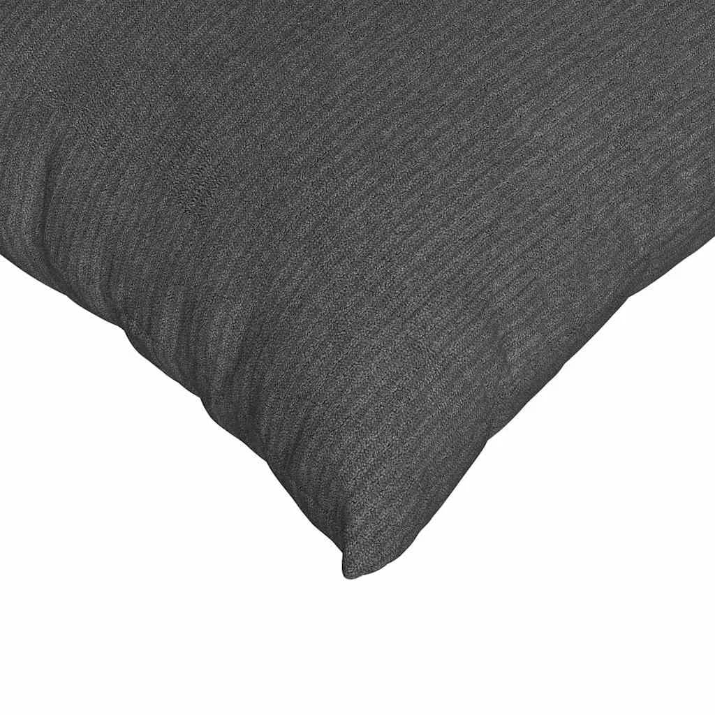 Blazine za kavč 2 pcs Temno siva 80 x 80 cm Žametna tkanina - slika 7