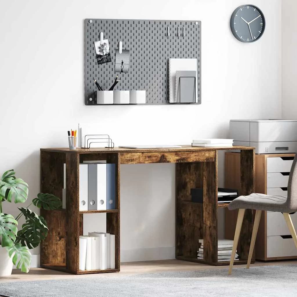 Miza Dimljeni oreh Inženirski les 130 x 50.5 x 75 cm