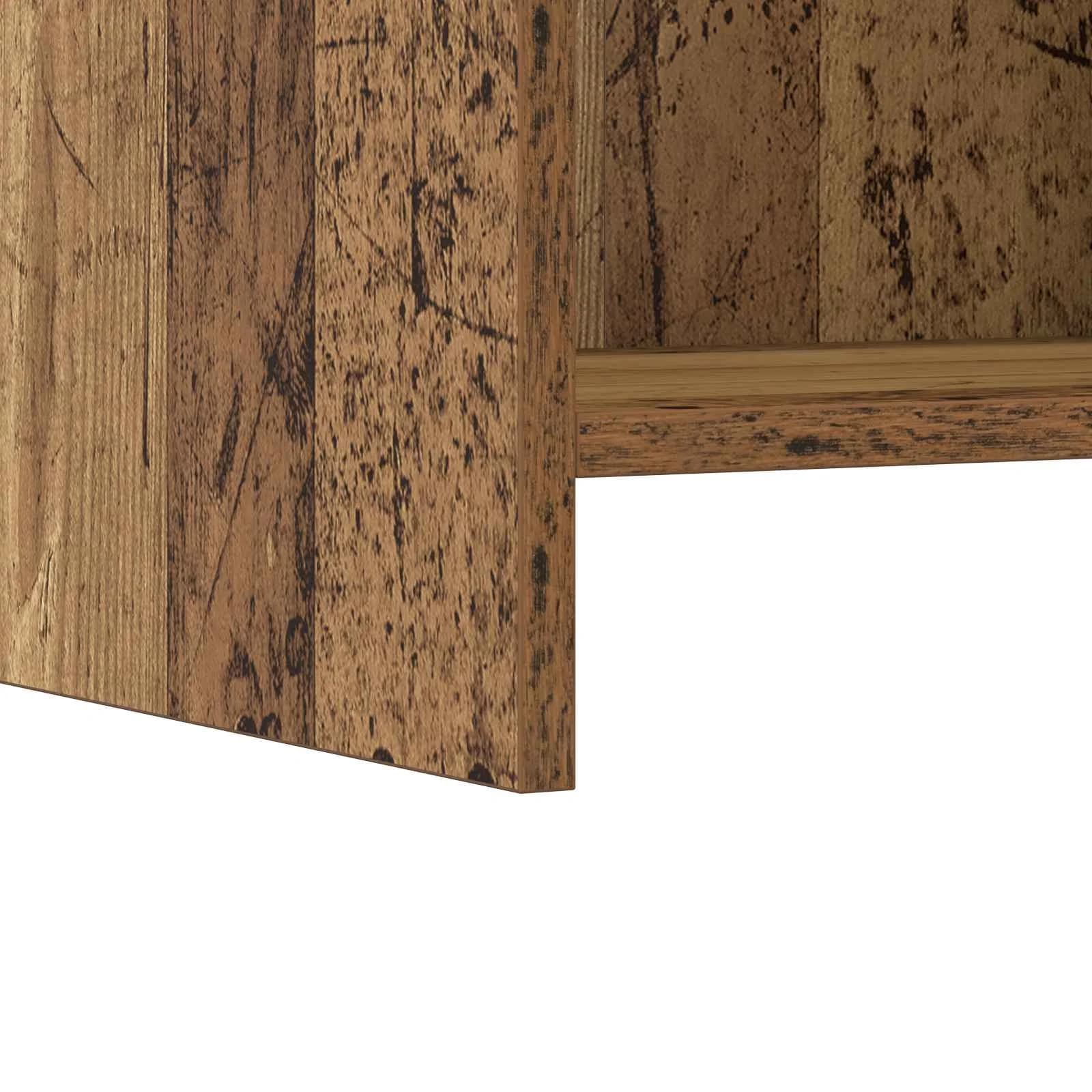 Posteljne mize 2 kos Star les 40 x 30 x 60 cm Inženirski les - slika 4