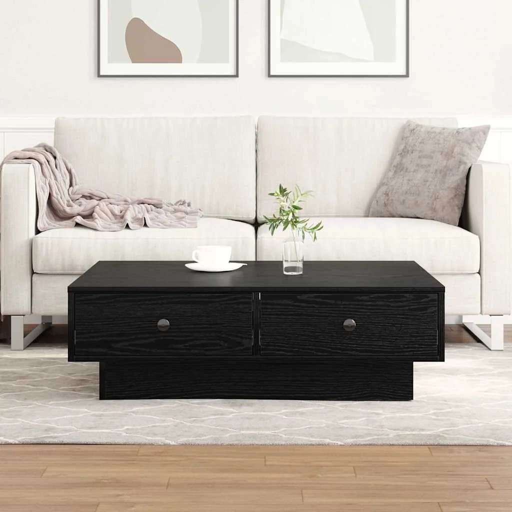 Klubska miza Črna Orehovina 90 x 90 x 28 cm Inženirski les