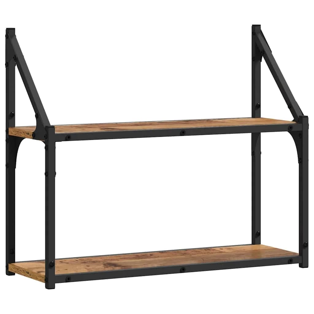 Stenska polica Montaža za steno Star les 60 x 21 x 51 cm - slika 2