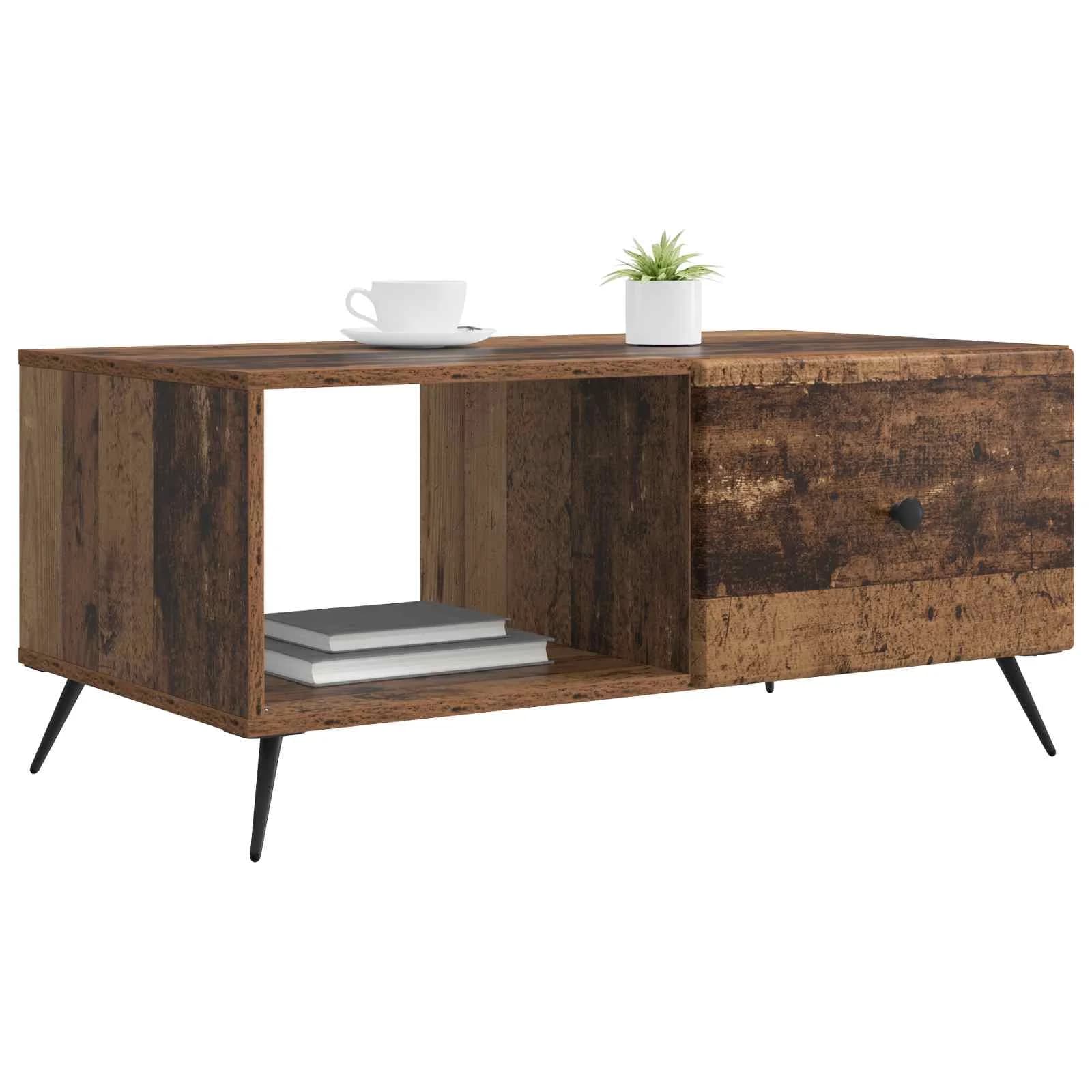 Klubska miza Star les 90 x 50 x 40 cm Inženirski les - slika 3