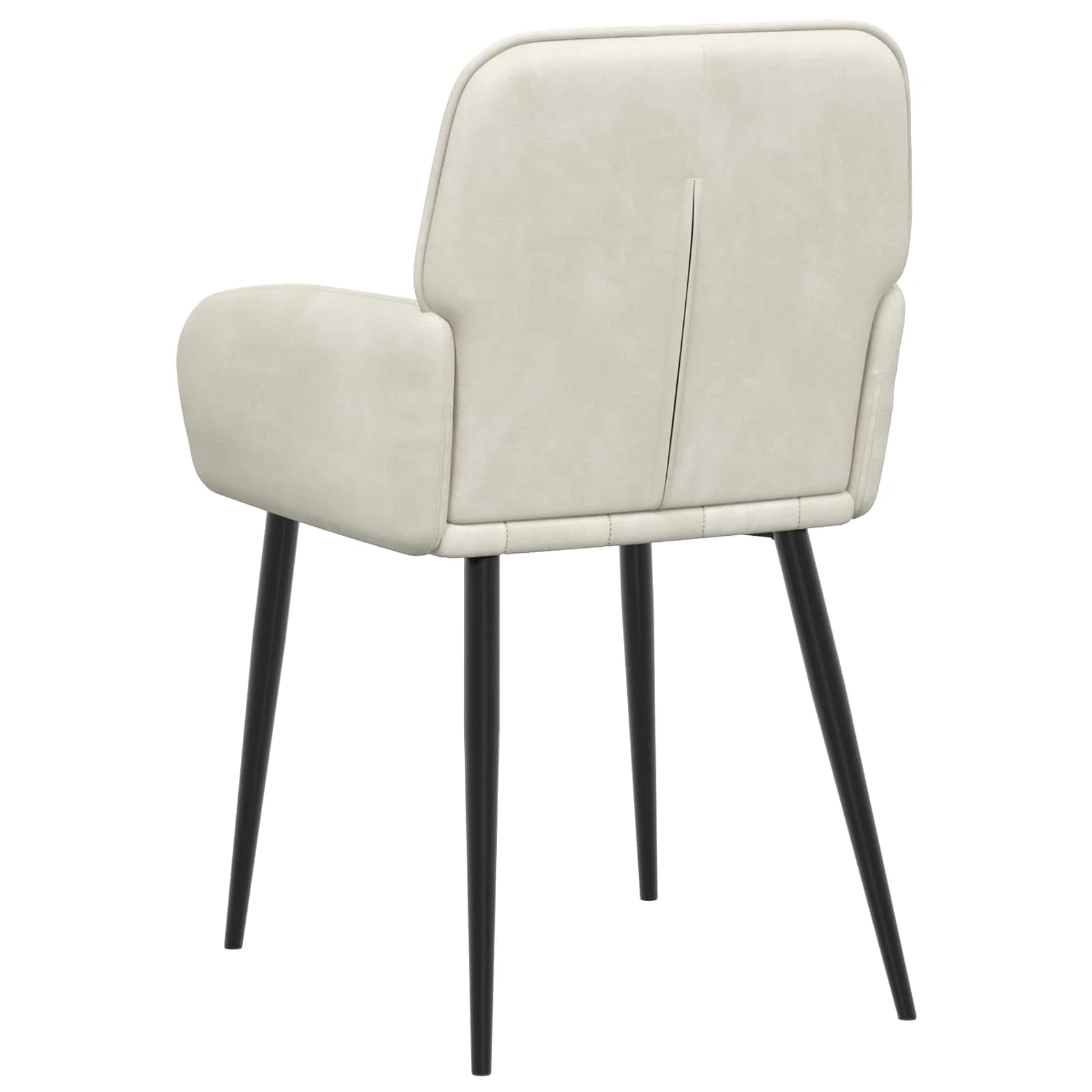 Jedilni stoli 6 kos Žamet Krem 57 x 50 x 85 cm - slika 5