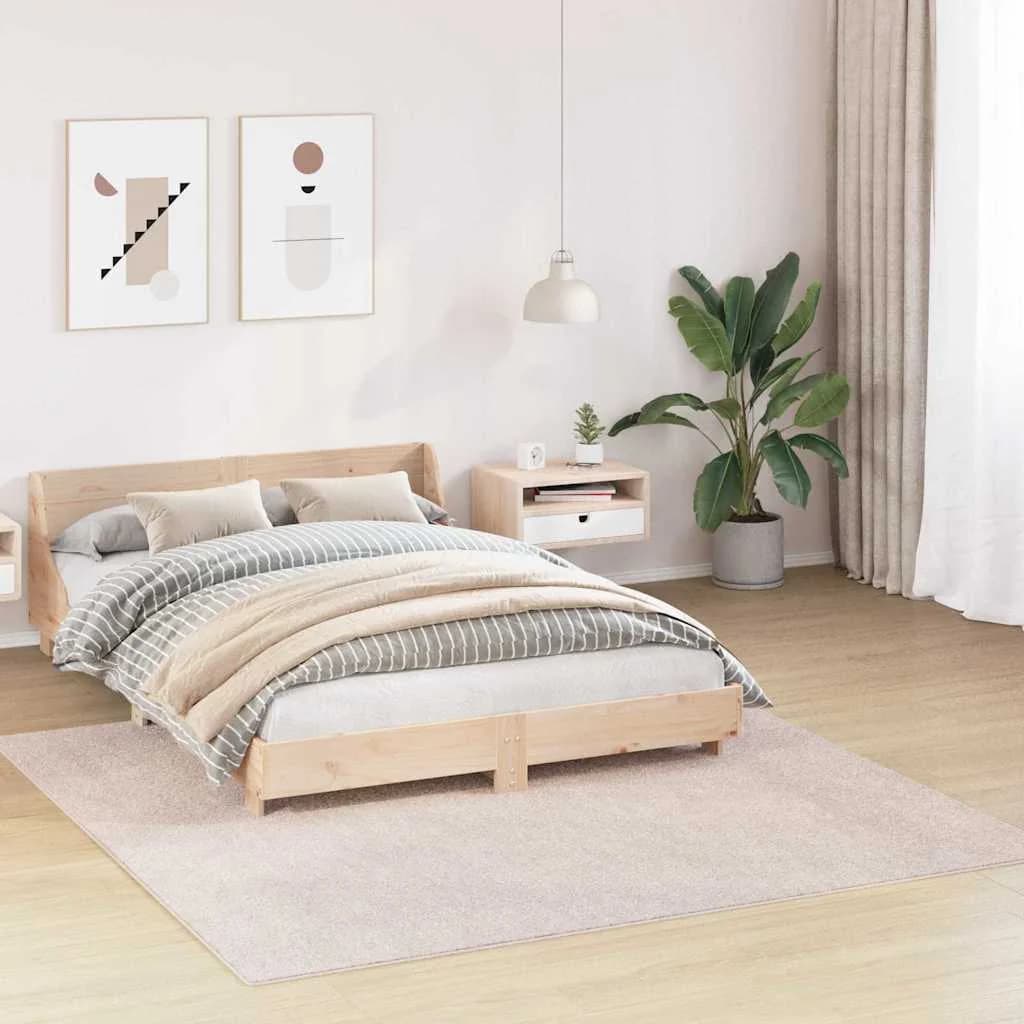 Antiskluzna Shaggy Preproga krema 200 x 200 cm PP - slika 3