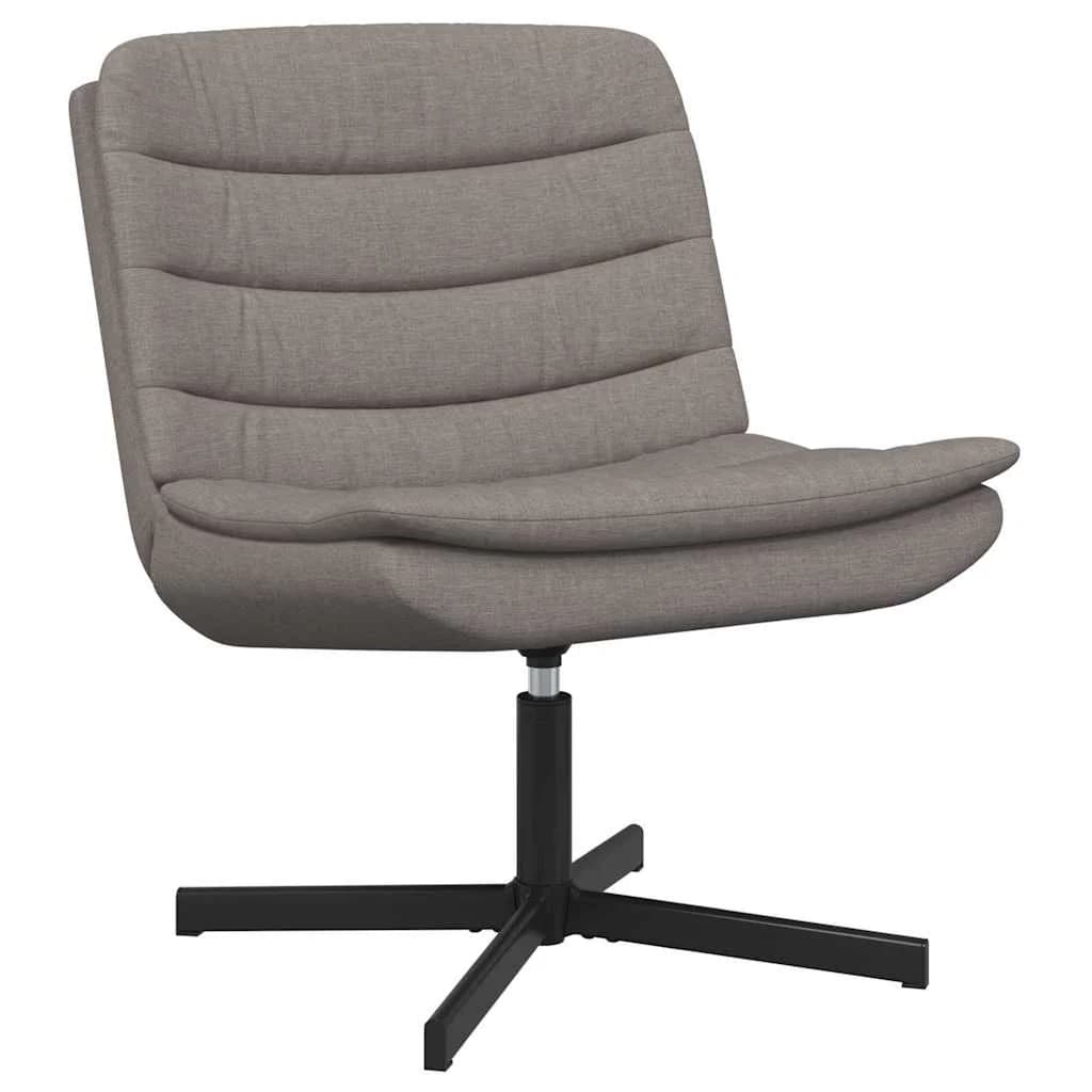Vrtljiv stol Taupe 63 x 75 x 76 cm blago - slika 2