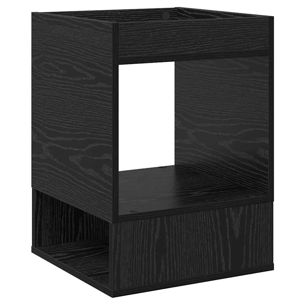Stranska miza 2 kos Črna Orehovina 40 x 40 x 56 cm - slika 5
