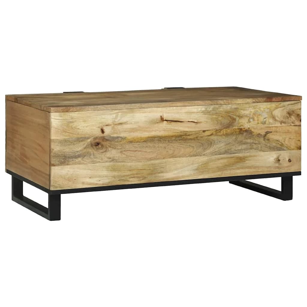 Klubska miza Naravna 100 x 54 x 40 cm Inženirski les - slika 5