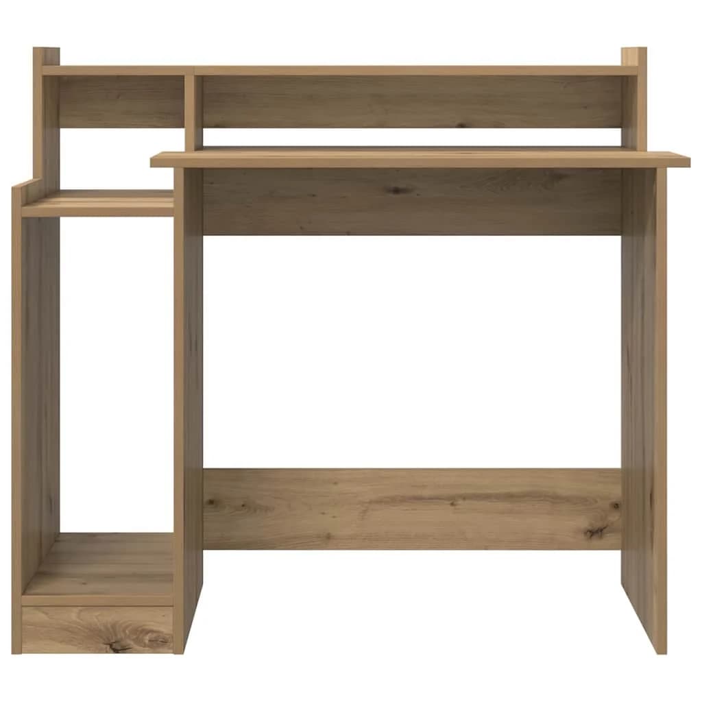 Miza Umetni hrast Inženirski les 97 x 45 x 90 cm - slika 9