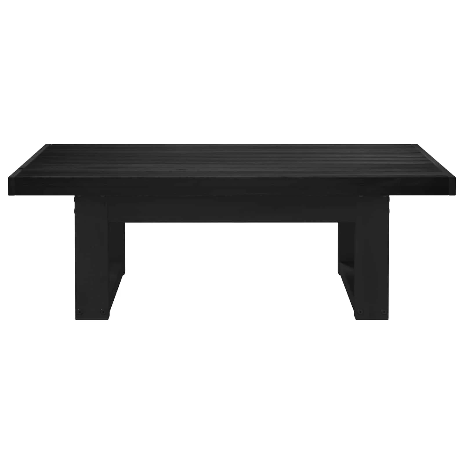 Klubska miza NOAIN Črna 119 x 60 x 40 cm Trdna borovina - slika 3