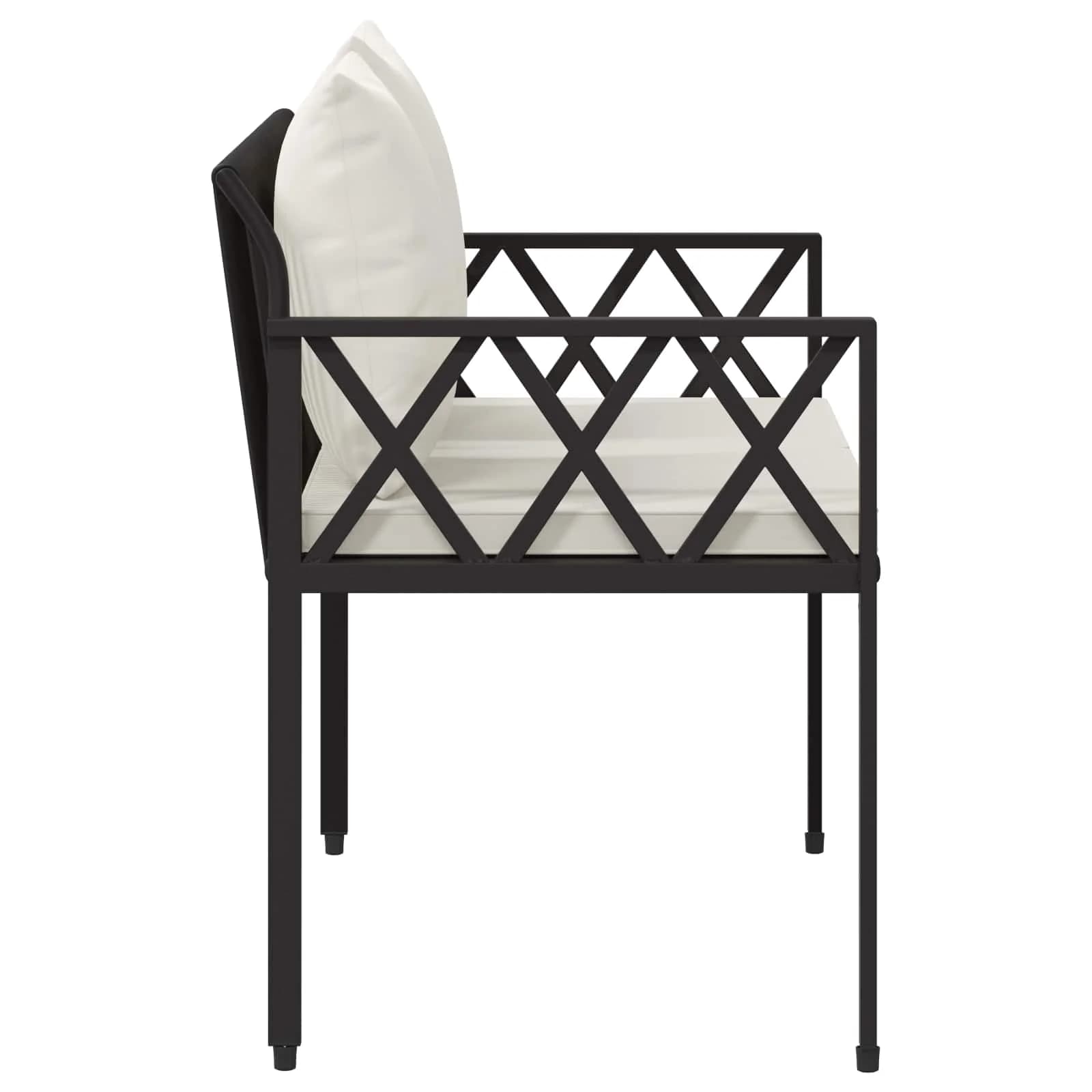Zunanje klopi 2 -Seater 116 x 56 x 75 cm poli ratan - slika 6