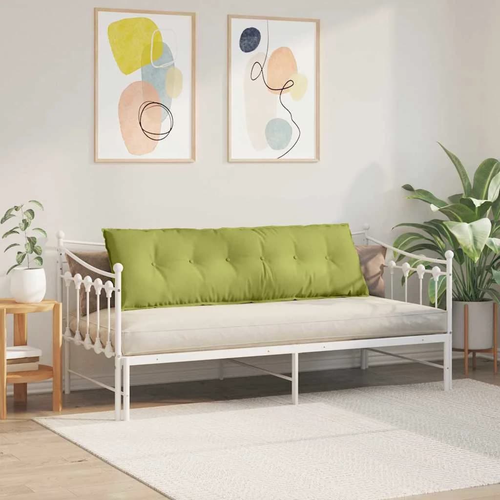 Poglavni vzglavnik Svetlo zelena 160 x 19 x 50 cm blago - slika 4