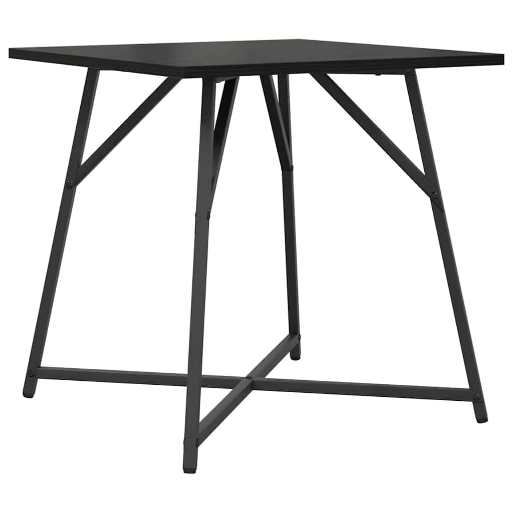 Komplet stranskih mizic 2 kos Črna Orehovina 50 x 50 x 50 cm - slika 5