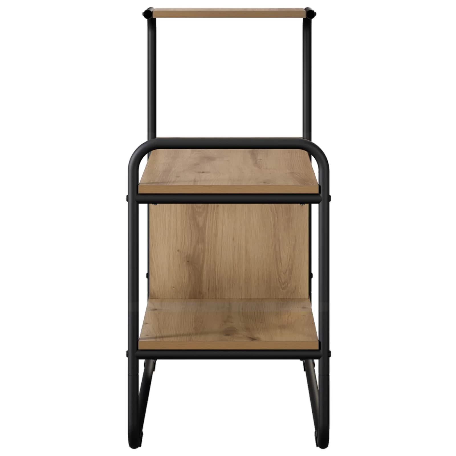 Konzolna miza Artisan hrast 80 x 35 x 75 cm Inženirski les - slika 5