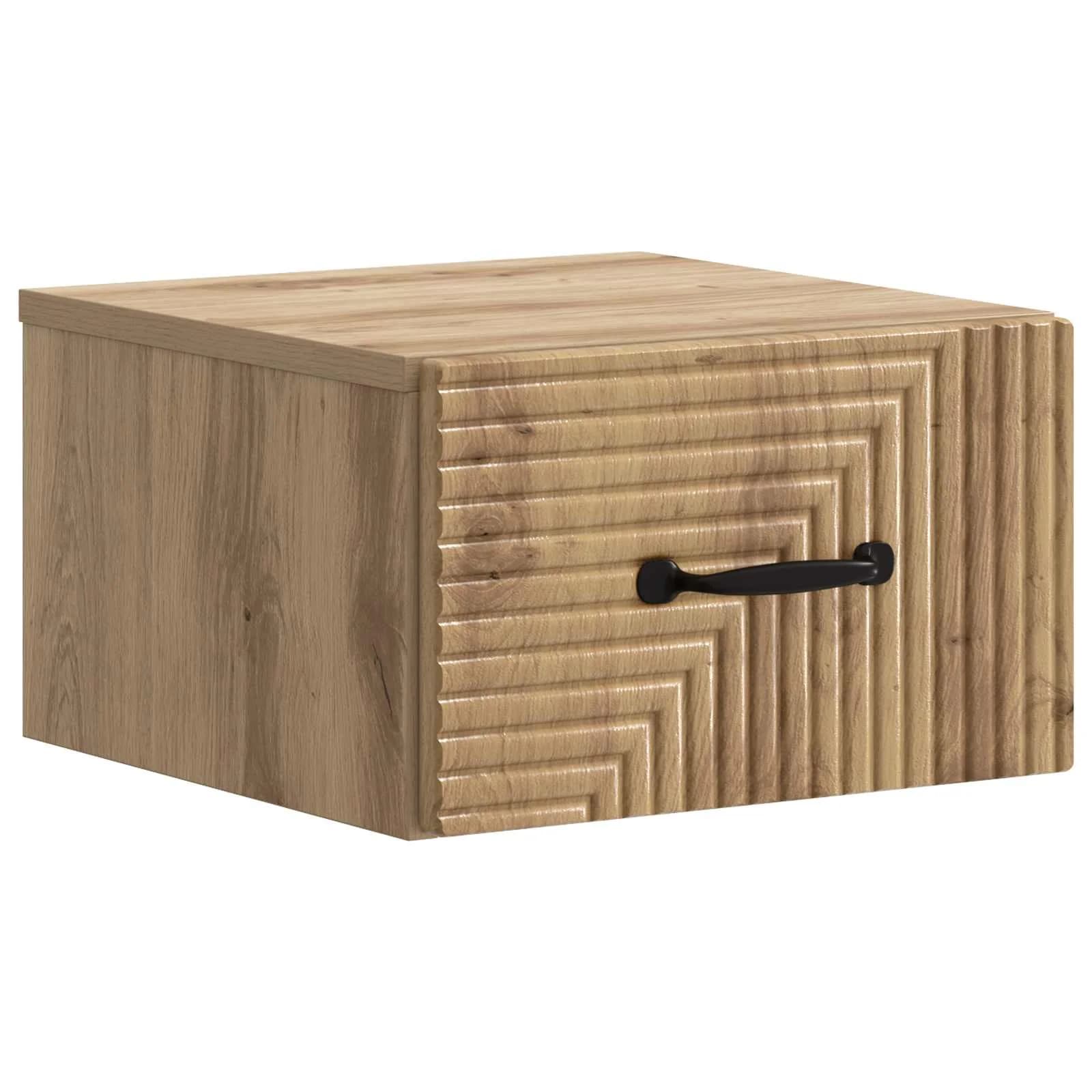 Stenski nočni omarici Artisan hrast 34,5 x 33 x 20 cm - slika 2