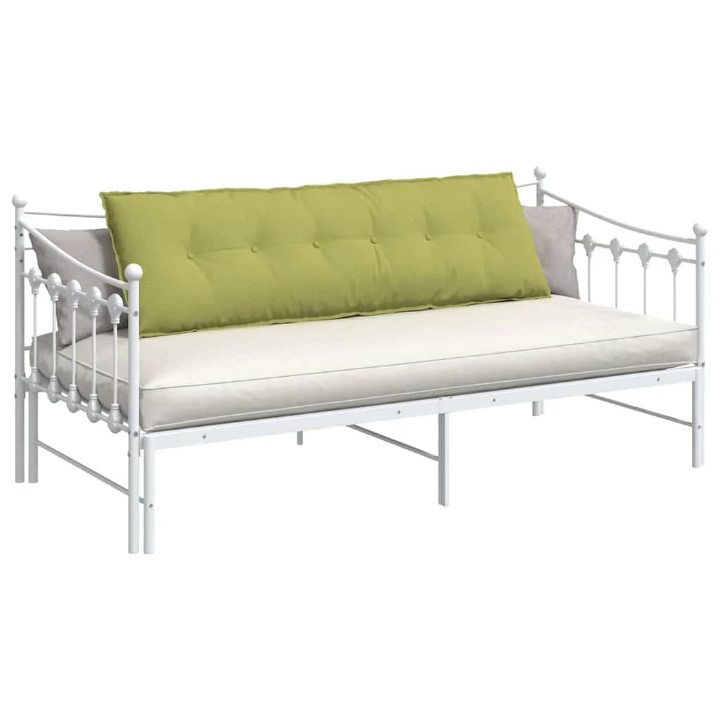 Poglavni vzglavnik Svetlo zelena 160 x 19 x 50 cm blago - slika 3