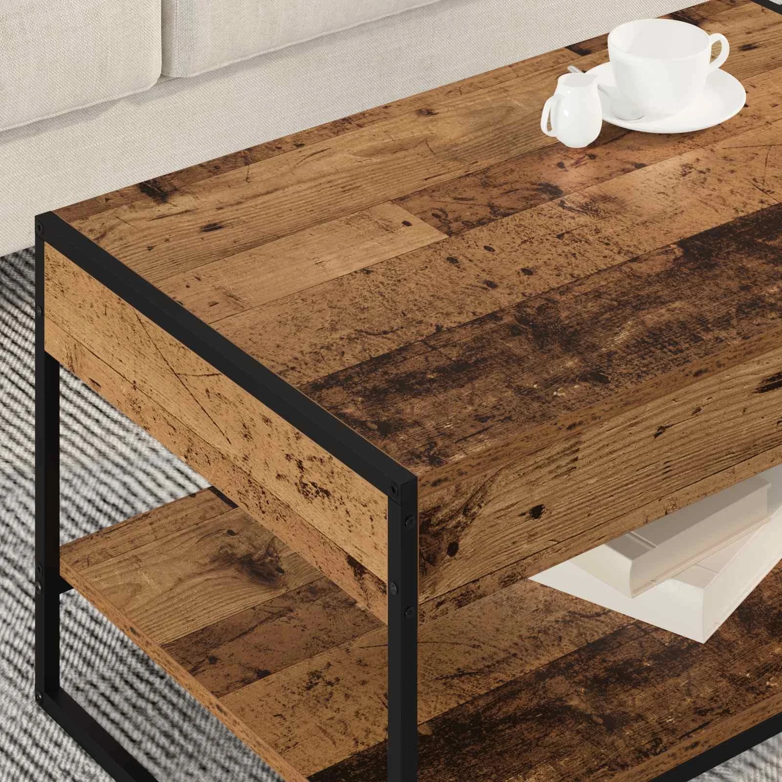 Klubska miza Star les 80 x 50 x 40 cm Inženirski les - slika 4