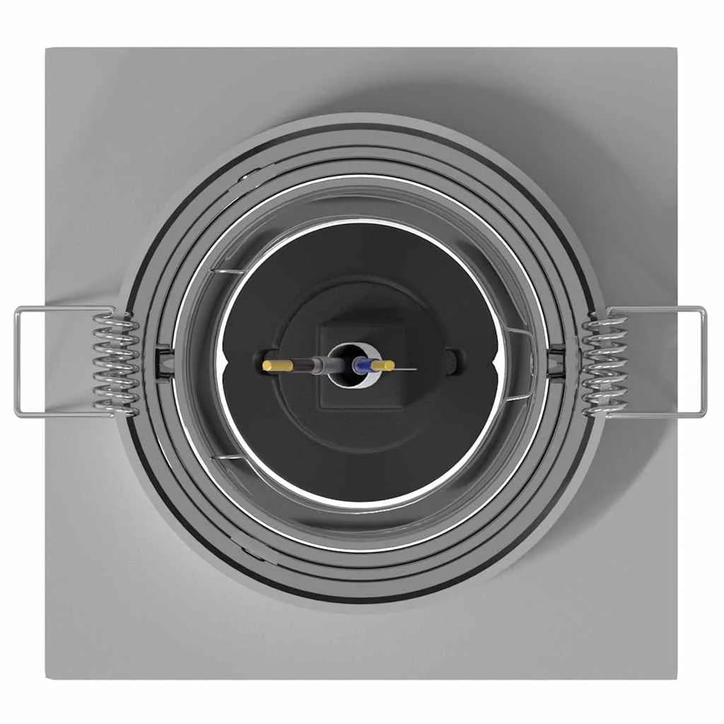 Reflektor 24 kos srebrna 9 x 9 x 2 cm Aluminij - slika 7