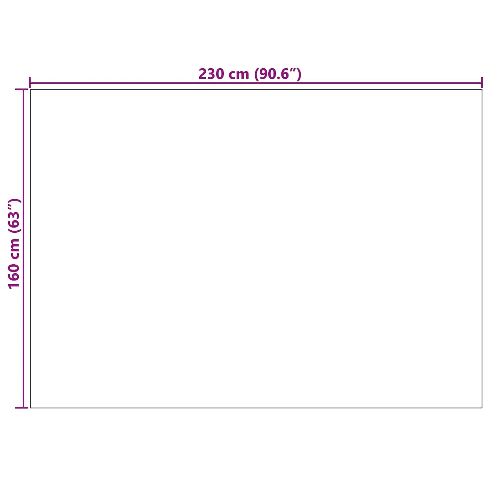 Preproge za površine PALMERAS Bež 160 x 230 cm Poliester - slika 8