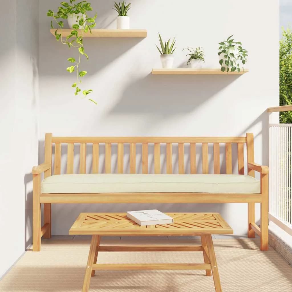 Blazina za palete krema 200 x 40 x 8 cm Oxford blago