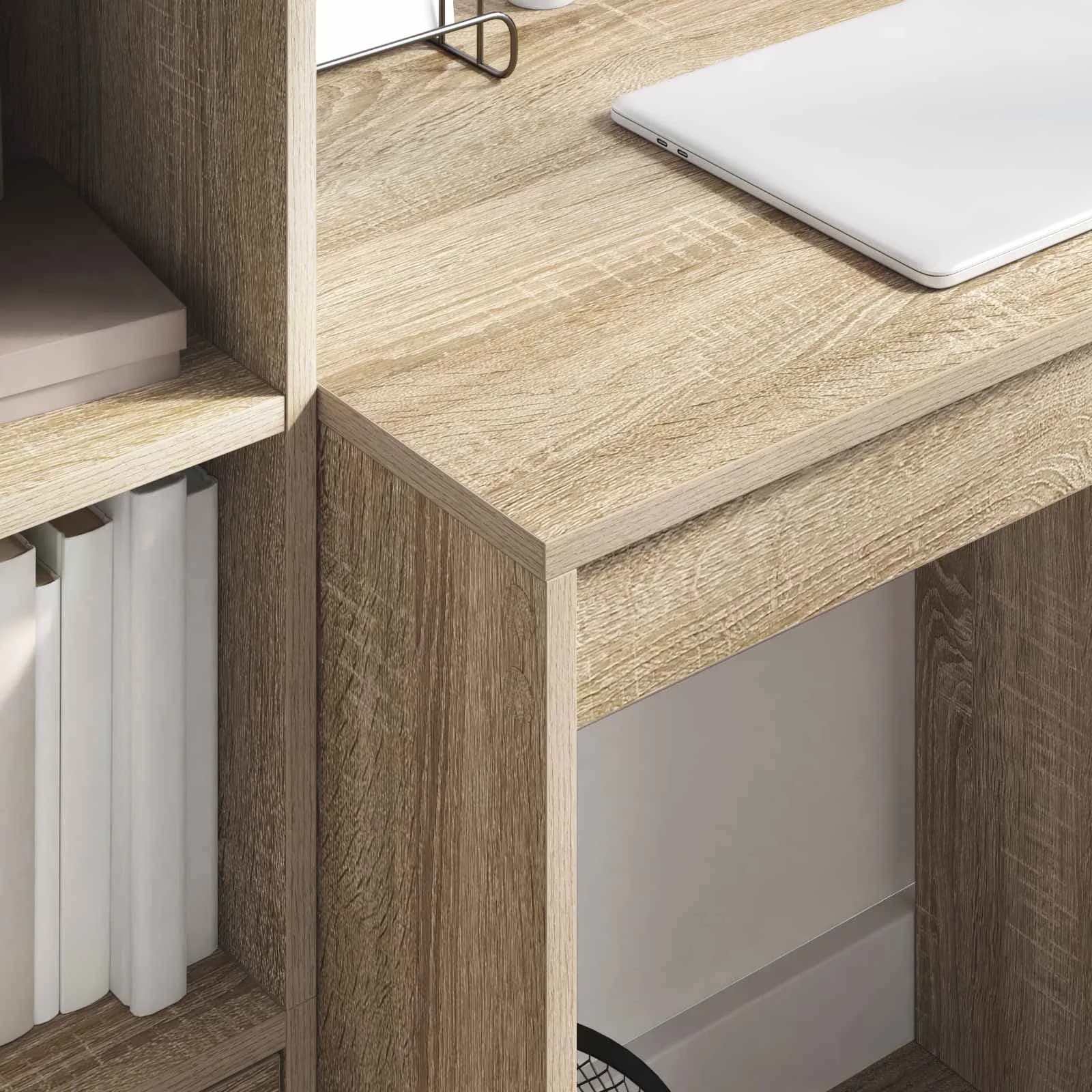 Miza Sonoma hrast 115,5 x 50 x 127 cm 2 kos - slika 4