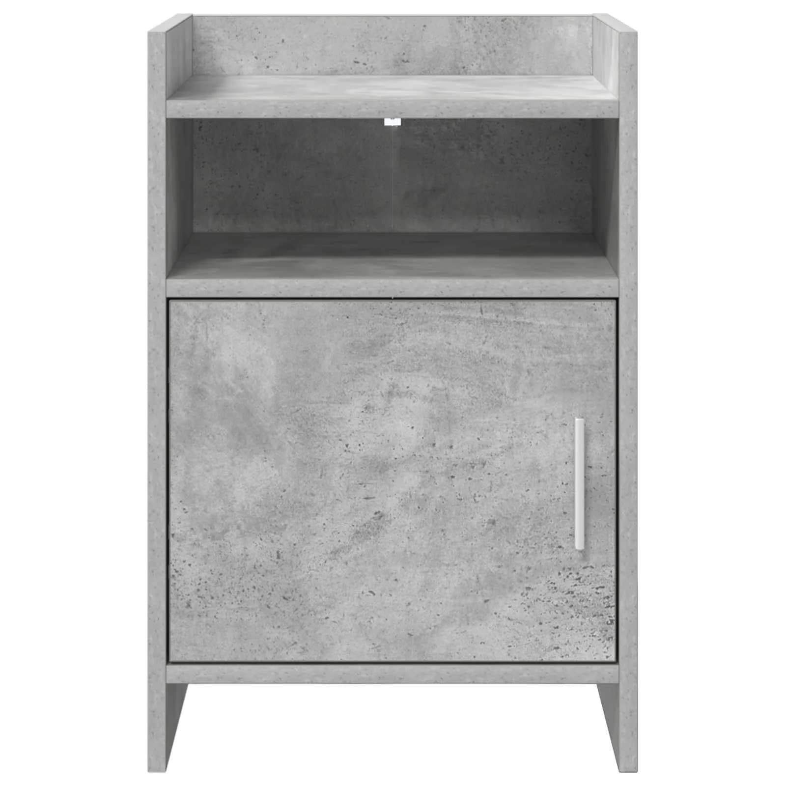 Posteljne mize 2 kos Betonsko siva 40 x 36 x 60 cm - slika 4