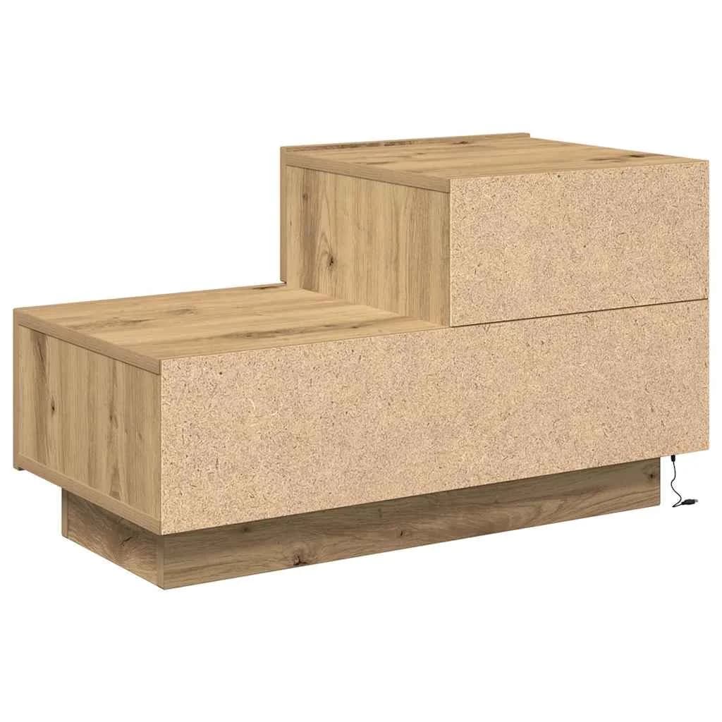 Nočna omarica Umetni hrast 70 x 36 x 40,5 cm Inženirski les - slika 9