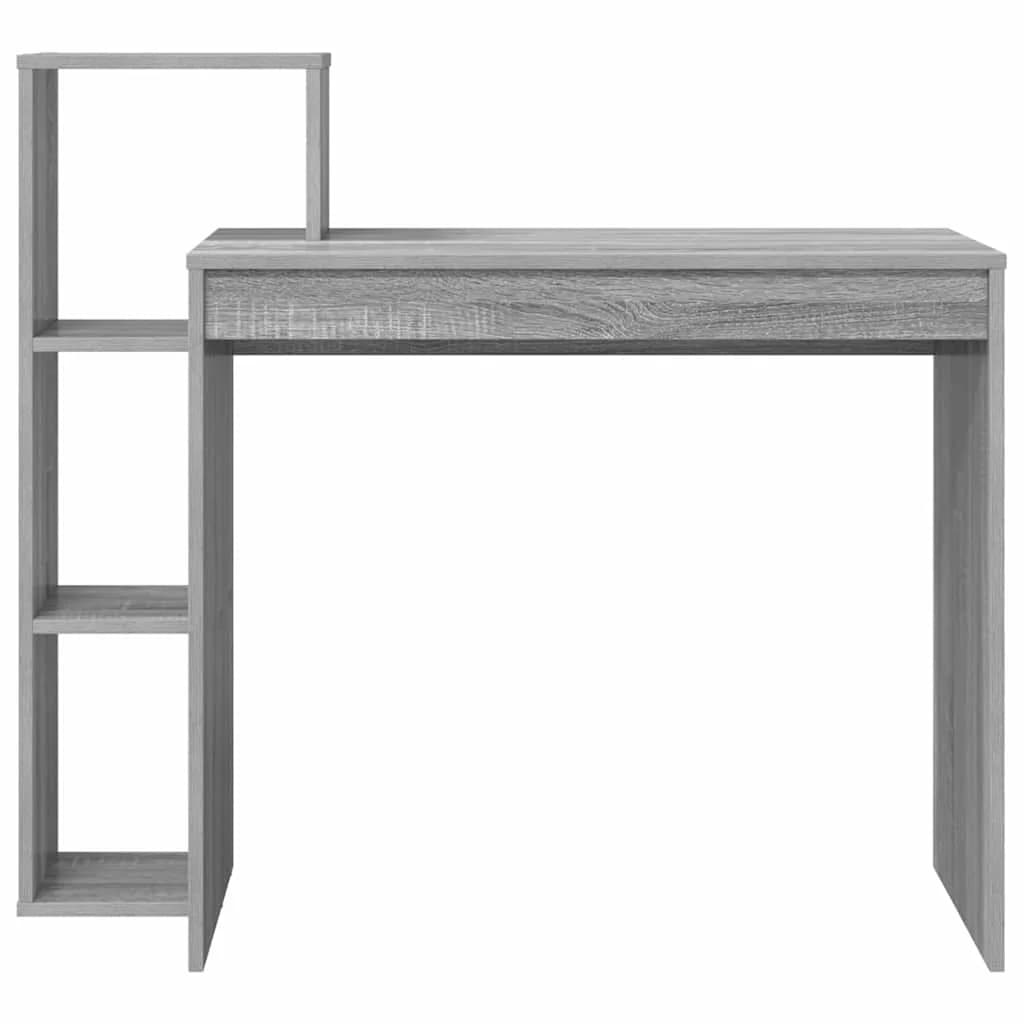 Miza Siva Sonoma Inženirski les 100 x 40 x 90 cm - slika 5