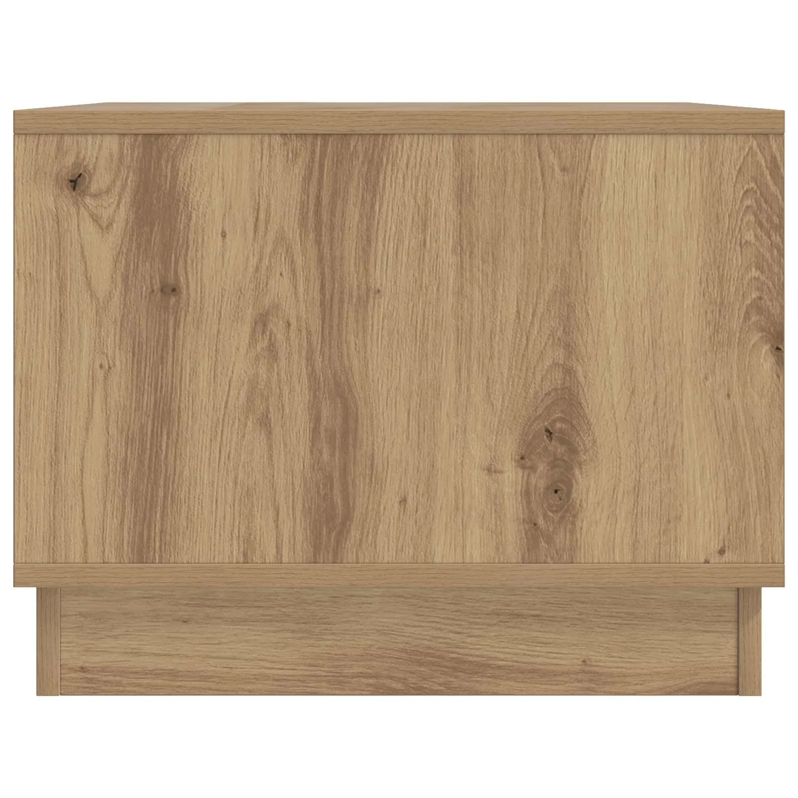 Klubska miza Artisan hrast 90 x 50 x 37 cm Inženirski les - slika 6