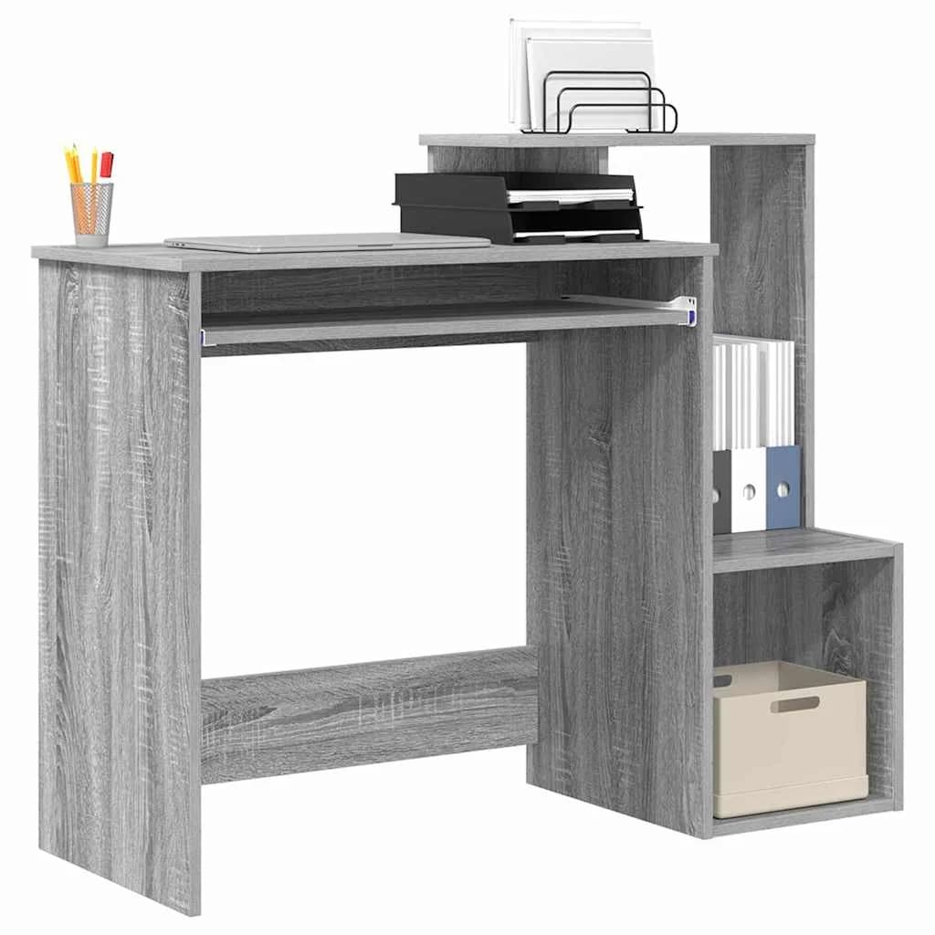 Miza Siva Sonoma Inženirski les 106 x 41 x 88.5 cm - slika 3