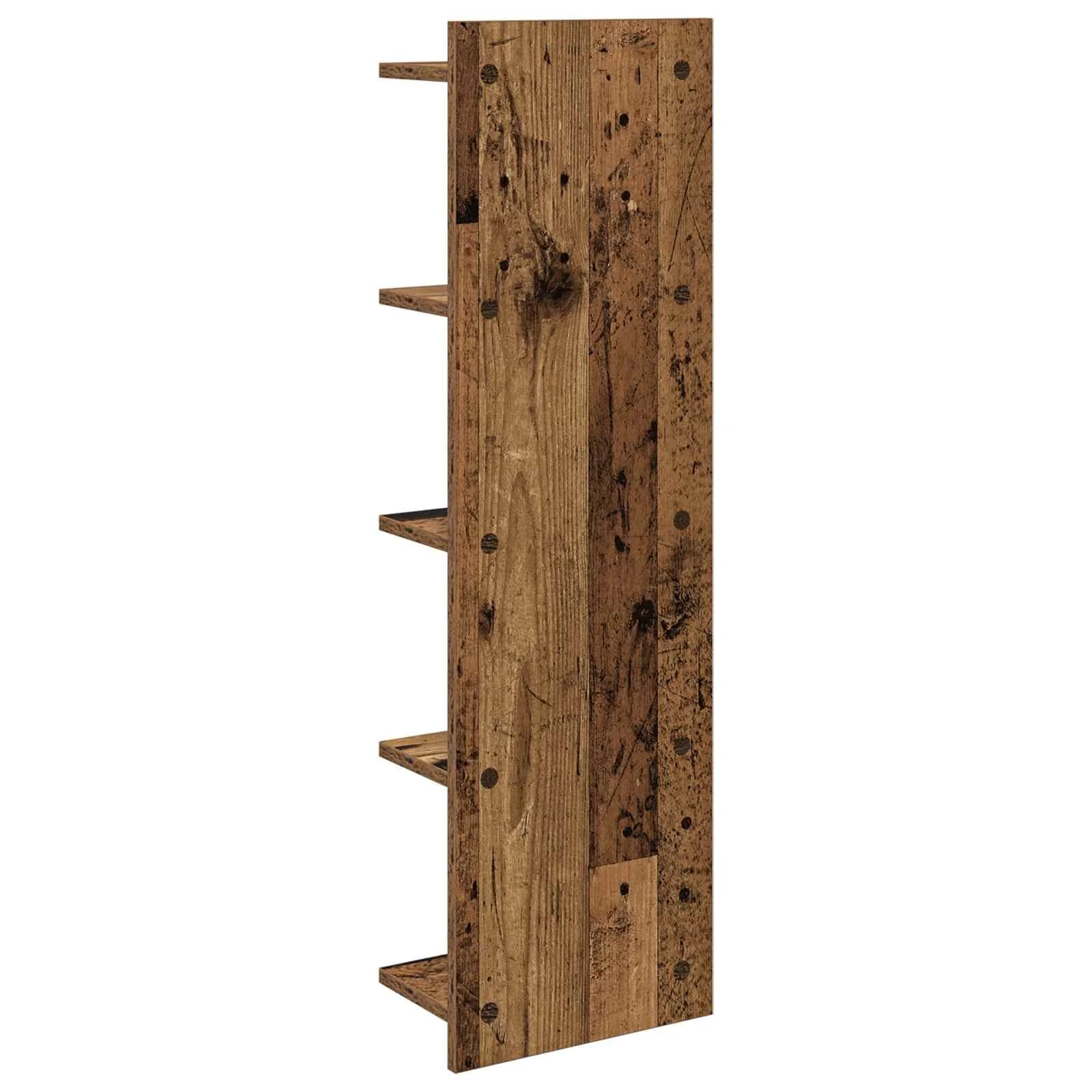 Stenska polica Star les 30 x 15 x 100 cm Inženirski les - slika 6