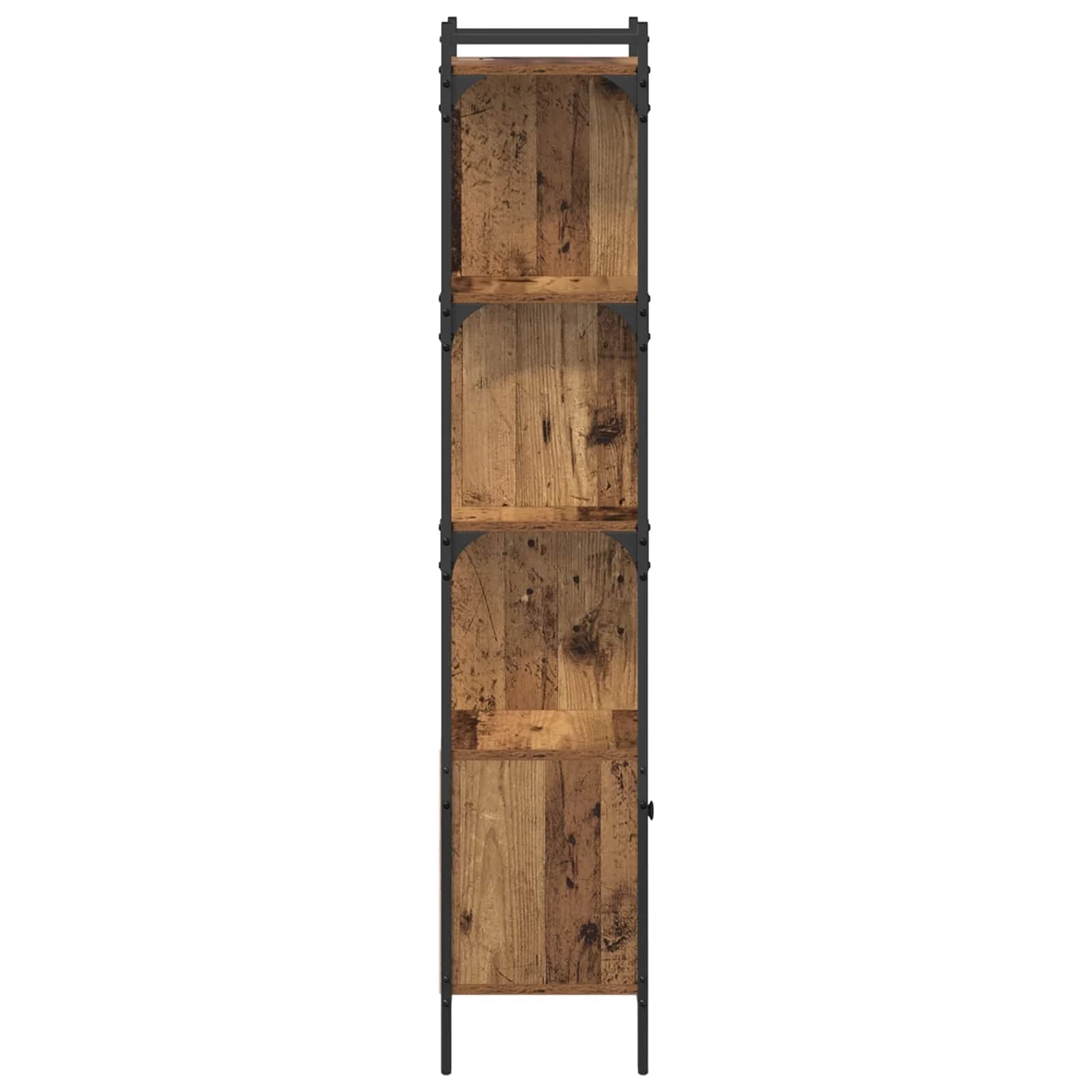 Knjižna omara 6 nivojev 44,5 x 30 x 154,5 cm Inženirski les - slika 7
