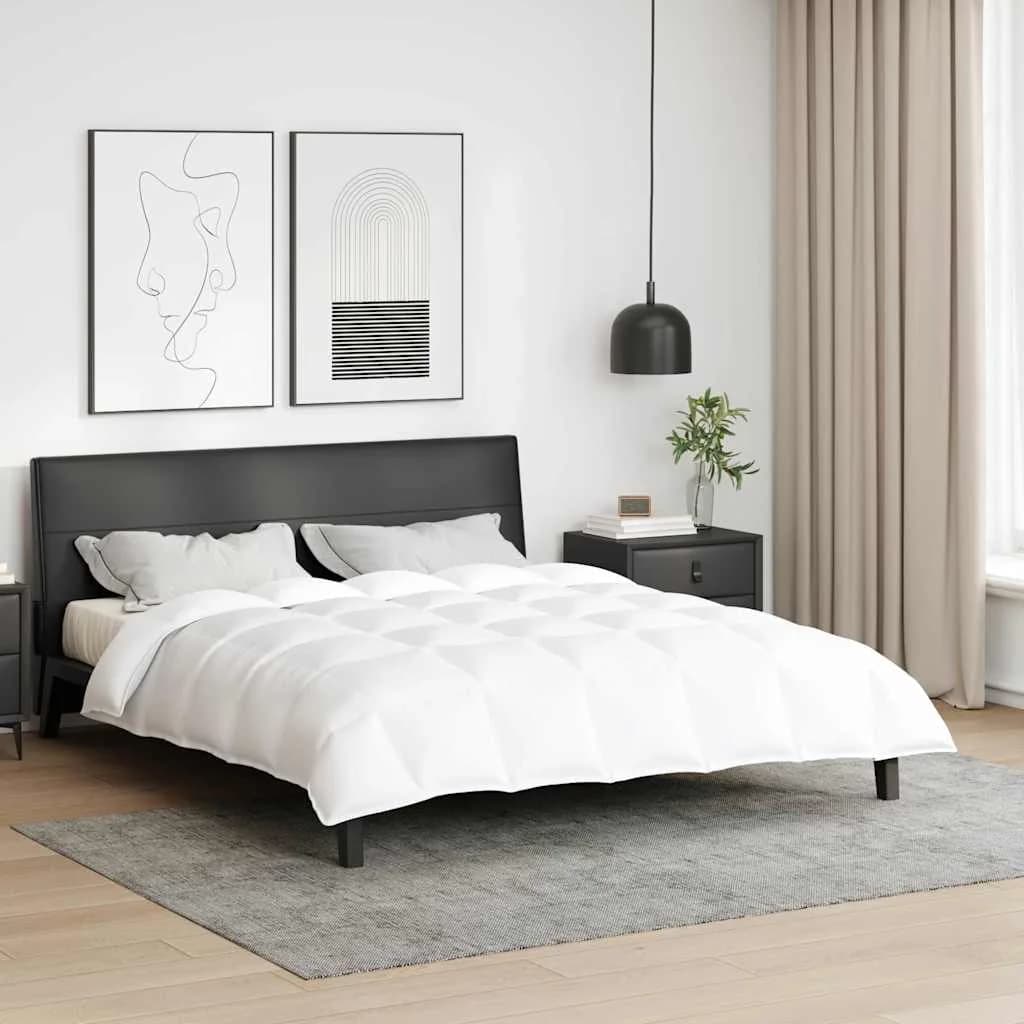 Zimska posteljnina Bela 200 x 200 cm Perje - slika 1