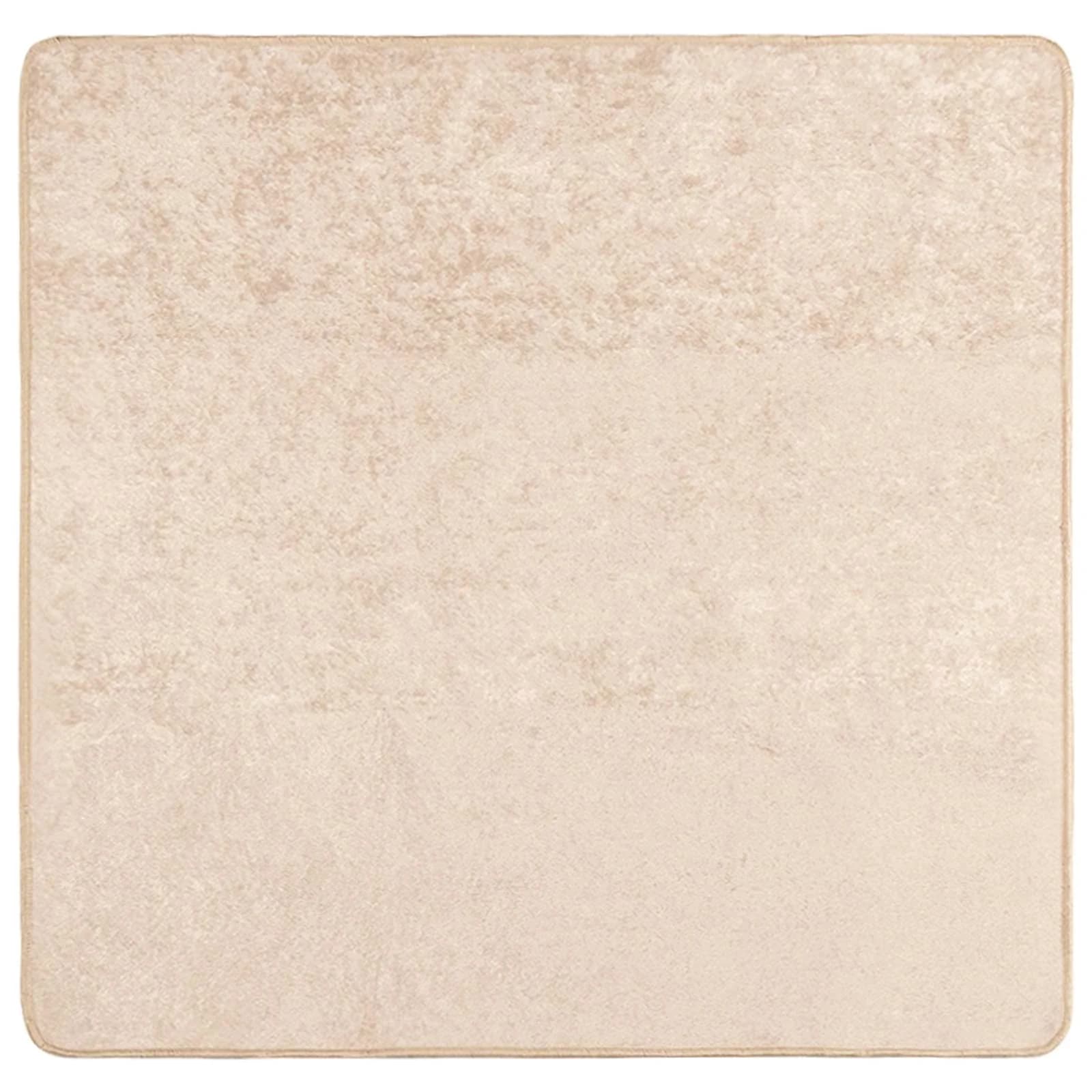 Preproga runner MARSA krema 100 x 100 cm Poliester in PVC - slika 2