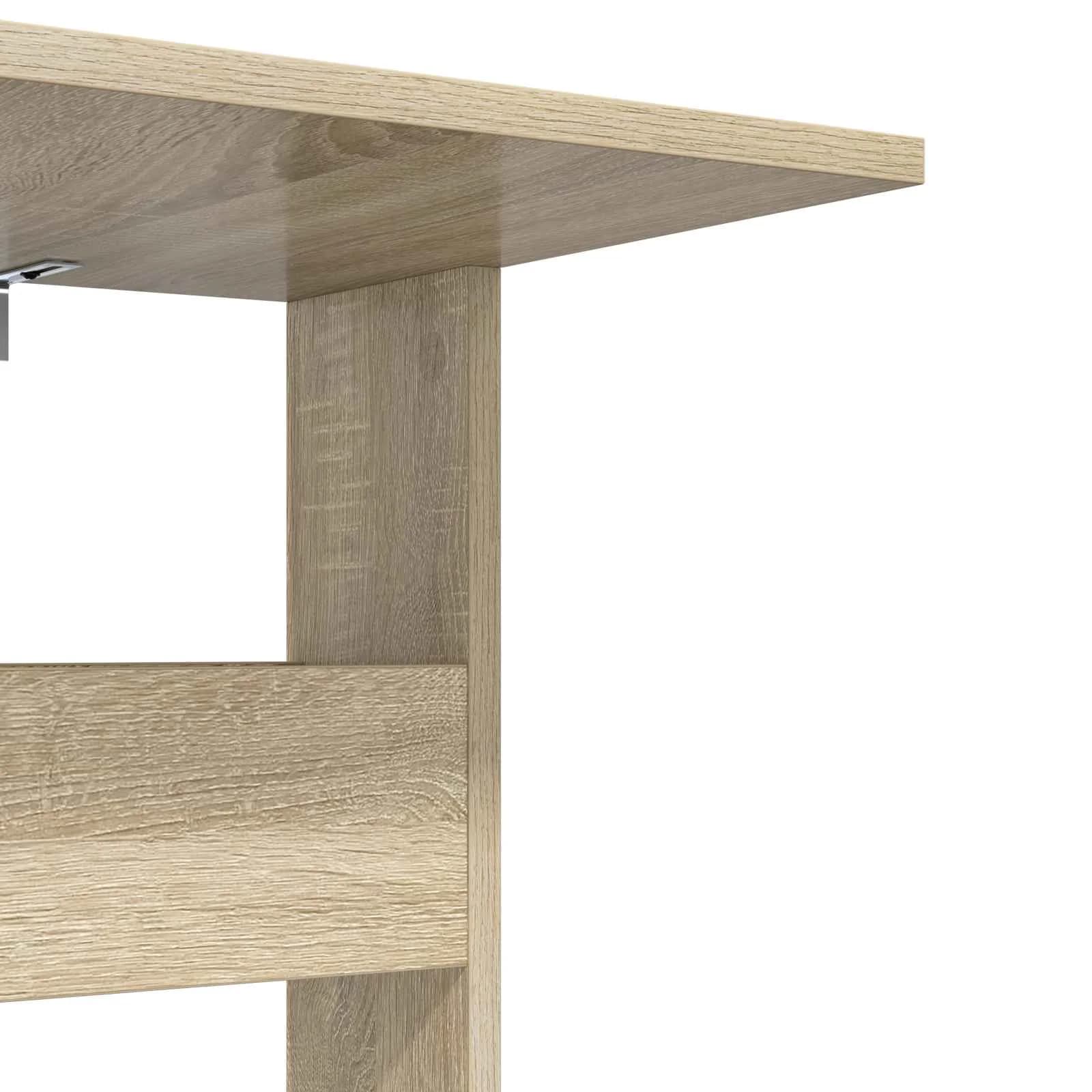 Stranska miza Sonoma hrast 40 x 35 x 60,5 cm Inženirski les - slika 9