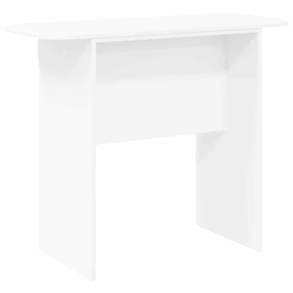 Konzolna miza Bela 93 x 40 x 75 cm Inženirski les - slika 2