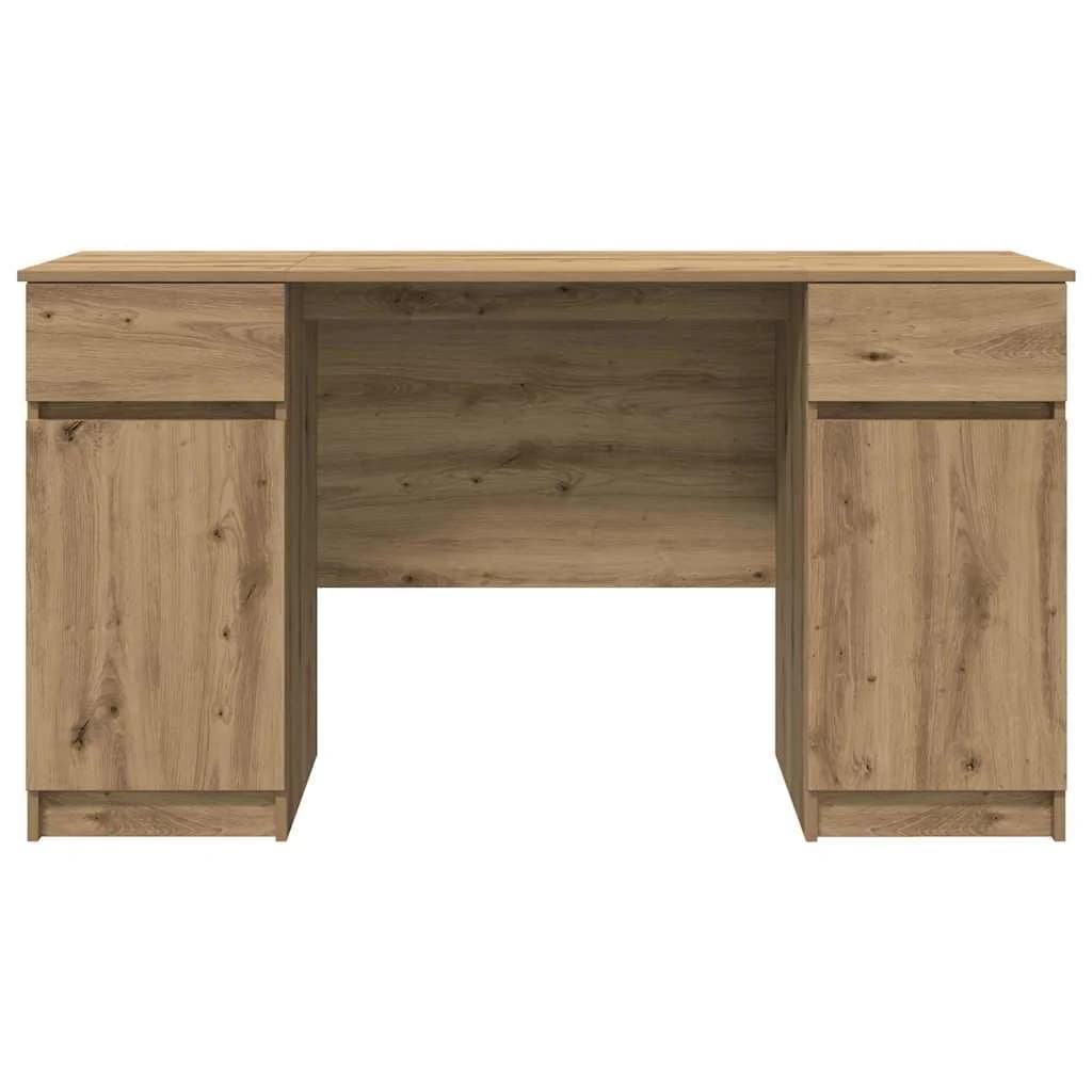 Miza artisan hrast Inženirski les 140 x 49 x 76 cm - slika 7